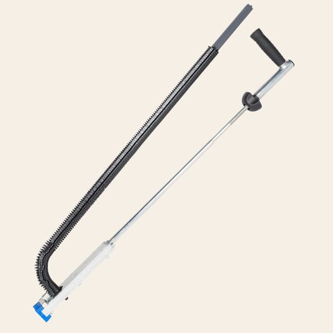 Tacker tool with U-clips for stapling underfloor heating pipe