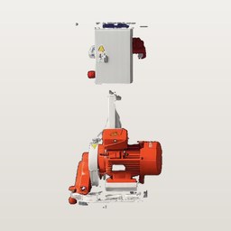 Onze professionele freesmachine met directe stofafzuiging